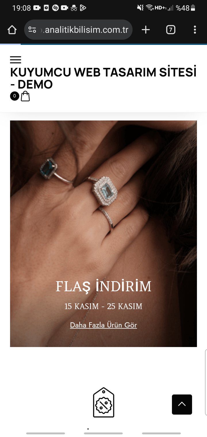 Kuyumcular Web tasarım Yazılımı Hazırlandı